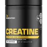Creatine Monohydrate – Mikronizuoti kreatino milteliai | Dedicated | 500 g