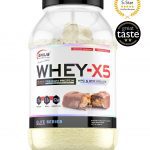 Whey-X5 – Aukštos kokybės išrūgų baltymai | Genius Nutrition | 2000 g