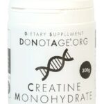 "Creatine Monohydrate" Grynas Kreatinas 'DoNotAge.org®' (300g/60porc)