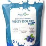 "Whey Isolate Blueberry" 100% Išrūgų Baltymo Izoliatas ‘Protein Inn’ (1000g/33porc/28g balt)