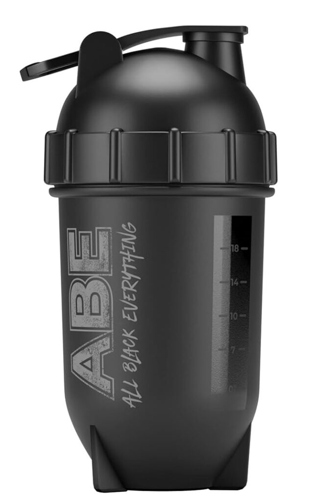 "ABE Bullet Shaker" Plaktuvė/gertuvė Sportui 'Applied Nutrition' 500ml | Klinikinio lygio ilgaamžiškumo protokolas, AKSESUARAI ir Gertuvės Sportui papildas.