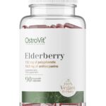 “Elderberry” Šeivamedžio Ekstraktas 132mg polifenolių ‘Ostrovit Pharma’ (90kaps/90porc)