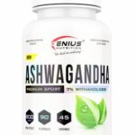 "Ashwagandha" Super Koncentruotas Ekstraktas 7% Vitanolidų 'Genius Nutrition' (90kaps/45porc)