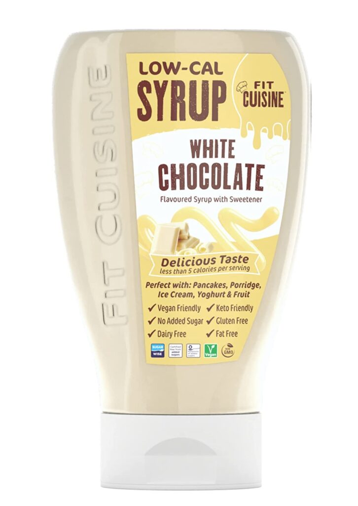 “White Chocolate Fit Cuisine” Saldus padažas be cukraus ‘Fit Cuisine’ (425ml) - Moksliškai pagrįstas veiksmingumas “White Chocolate Fit Cuisine” Saldus padažas be cukraus ‘Fit Cuisine’ (425ml) | Klinikinio lygio ilgaamžiškumo protokolas, FUNKCINIS MAISTAS ir Padažai be Kalorijų ir Skonio Lašai papildas.