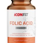 "Folic Acid" Folio Rūgštis, Vitaminas B9 'Iconfit Nutrition' (90kaps/90porc)