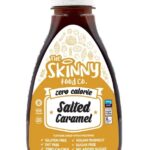 “Salted Caramel” Padažas be Cukraus, Kalorijų ‘Skinny Food’ (425ml)