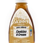 “Cookies&Cream” Padažas be Cukraus, Kalorijų ‘Skinny Food’ (425ml)