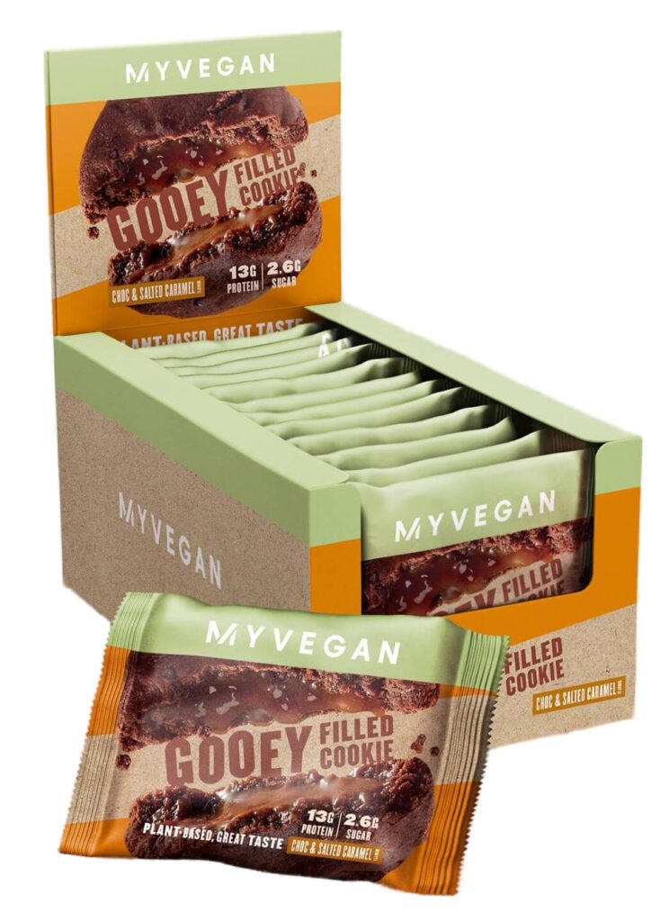 “Gooey Filled Cookie Choco Caramel” Veganiškas Sausainis su Įdaru ‘MyProtein’ (75g) - Moksliškai pagrįstas veiksmingumas “Gooey Filled Cookie Choco Caramel” Veganiškas Sausainis su Įdaru ‘MyProtein’ (75g) | Klinikinio lygio ilgaamžiškumo protokolas, Baltymai ir FUNKCINIS MAISTAS papildas.