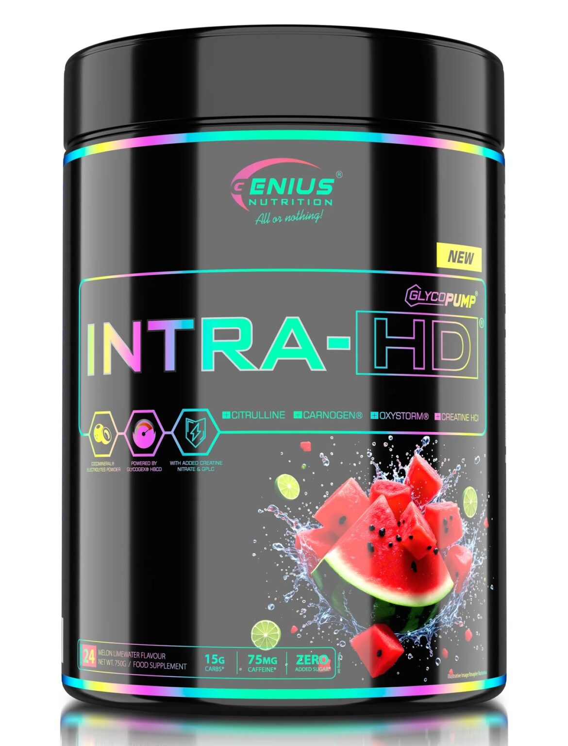 INTRA-HD – Intra-workout maisto papildas treniruotėms | Genius Nutrition | 750 g - Moksliškai pagrįstas veiksmingumas INTRA-HD – Intra-workout maisto papildas treniruotėms | Genius Nutrition | 750 g | Klinikinio lygio ilgaamžiškumo protokolas, Pre-Workout ir SPORTO PAPILDAI papildas.