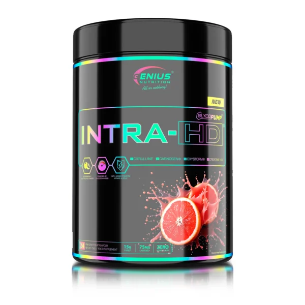 “Intra-HD Intraworkout” Super Treniruočių Kuras ‘Genius Nutrition’ (750g) - Image 2