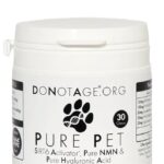 “Pure Pet Dogs” Augintinių Ilgaamžiškumui, sveikatai ‘DoNotAge.org (30tabl/30porc)