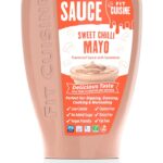 "Sweet Chilli Mayo Fit Cuisine™" Saldus Čili Majonezo Padažas Mažo Kaloringumo 'Applied Nutrition' (425ml/28porc)