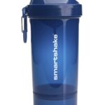 "Original2Go Navy Blue 2in1" Gertuvė/Plaktuvė su Dėtuve 'Smart Shake' 800ml
