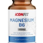 "Magnesium B6" Magnis Raumenims/Energijai/Sveikatai 'Iconfit Nutrition' (90kaps/30porc)