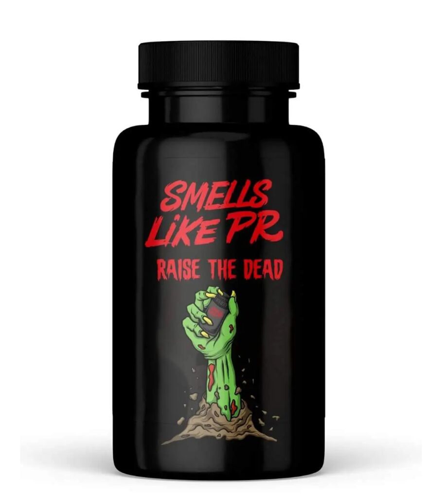 "Raise The Dead" Amoniako Druskos, Smelling Salt 'Smells Like PR' (30g) | Klinikinio lygio ilgaamžiškumo protokolas, AKSESUARAI ir Pre-workout papildai papildas.