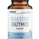 "Digestive Enzymes" Virškinimui ir maistinių medžiagų įsisavinimui 'Iconfit' (60kaps/20porc)