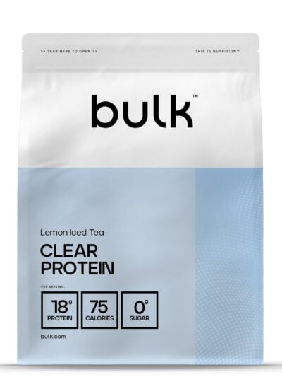 Bulk Clear Protein maisto papildas sportininkams ir aktyviam gyvenimo būdui.