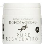 "Pure Resveratrol" Grynas Trans-Resveratrolis 'DoNotAge.org®' (60kaps/60porc)