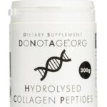 „Hydrolysed Collagen Peptides“ Kolageno Peptidai Jaunystei ‘DoNotAge.org®’ (300g/30porc)