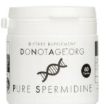 "Pure Spermidine" 8mg Grynas Spermidinas 'DoNotAge.org®' (60kaps/60porc)