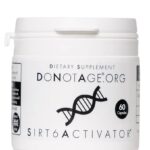 “SIRT6 ACTIVATOR®" Sirtuino 6 aktyvinimas, DNR, telomerai ‘DoNotAge.org®’ (60kaps/30porc)