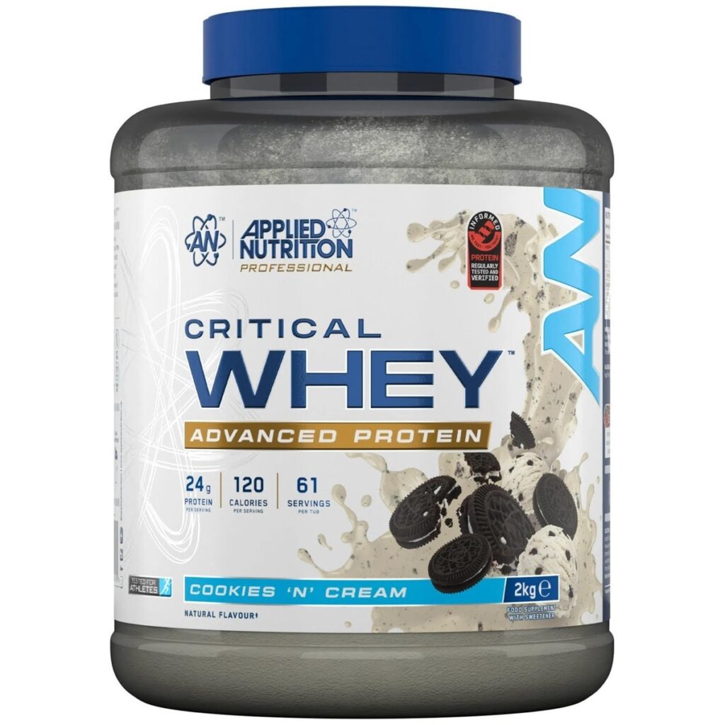 Critical Whey Protein 2kg – Baltymų milteliai | Applied Nutrition | 2 kg - Moksliškai pagrįstas veiksmingumas Critical Whey Protein 2kg – Baltymų milteliai | Applied Nutrition | 2 kg | Klinikinio lygio ilgaamžiškumo protokolas, Baltymai ir |2| Super Sale papildas.