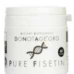 “Pure Fisetin” Grynas Fisetinas ‘DoNotAge.org®' (60kaps/30porc)
