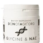 "Glycine & NAC" N-Acetil Cistein, Glycine ‘DoNotAge.org®’ (60kaps/60porc)