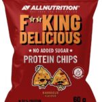 "Protein Chips Barbecue" Veganiški Baltyminiai Traškučiai 'AllNutrition' 60g