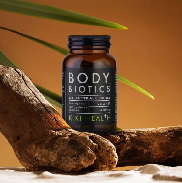 "Body Biotics" Probiotikai, Gerosios Bakterijos 'KIKI Health' (60kaps/60porc) - Image 3