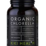 “Organic Chlorella 500mg” Ekologiškos Chlorella Tabletės ‘KIKI Health’ (200tabl/50porc)