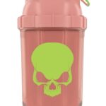 "Warcry® Salmon" plaktuvė/gertuvė su Kamuoliuku 'Warcry' 500ml