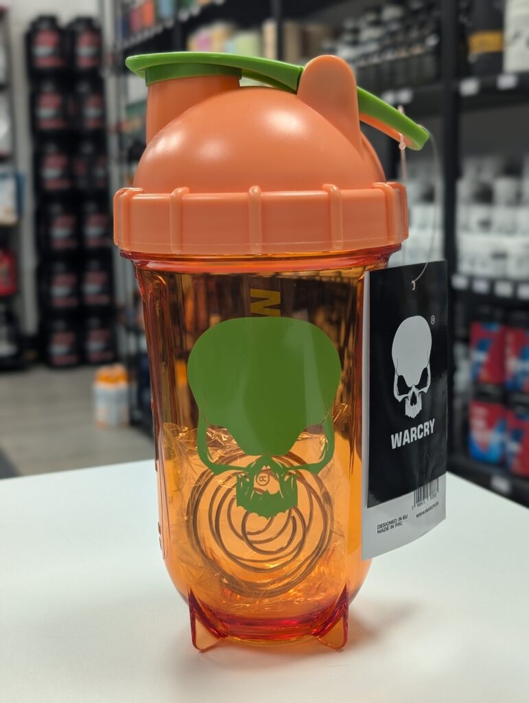WARCRY Salmon Shaker – Aukščiausios kokybės sportinė gertuvė | Genius Nutrition | 500 ml - Moksliškai pagrįstas veiksmingumas WARCRY Salmon Shaker – Aukščiausios kokybės sportinė gertuvė | Genius Nutrition | 500 ml - produkto nuotrauka 1, AKSESUARAI ir Gertuvės Sportui.