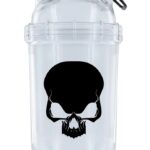 "Warcry® Transparent" plaktuvė/gertuvė su Kamuoliuku 'Warcry' 500ml