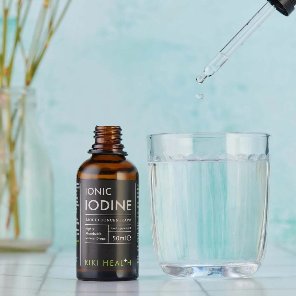 "Ionic Iodine" Joninis Jodas Skystas Koncentratas 'KIKI Health' (50ml/384porc) - produkto nuotrauka 2, SVEIKATA ir VEGETARAMS/VEGANAMS.