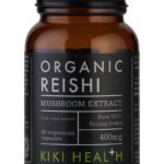 "Reishi" Ekologiškas reishi grybų ekstraktas 'KIKI Health' (60kaps/30porc)