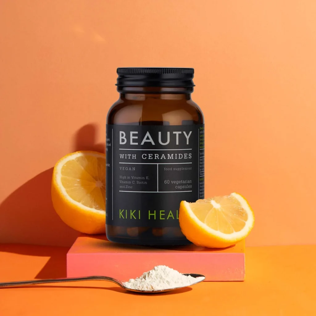 "Beauty with Ceramides" Kompleksas Odai, Plaukams, Nagams 'KIKI Health' (60kaps) - produkto nuotrauka 1, SVEIKATA ir Moters Sveikata.