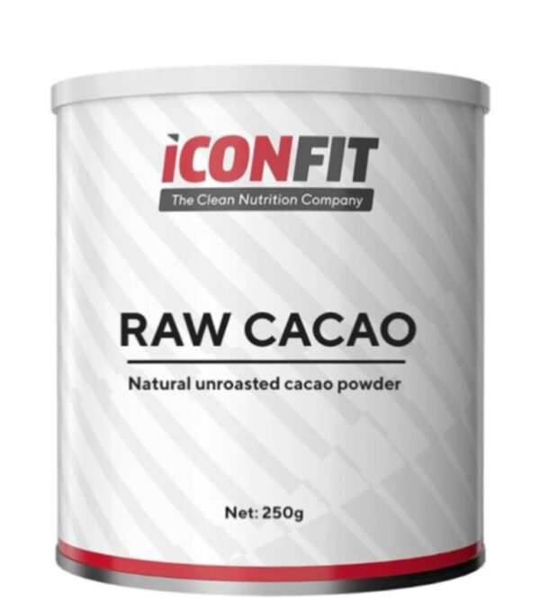 „Raw Cacao Powder“ 100% Kakavos milteliai ‘Iconfit’ (250g)