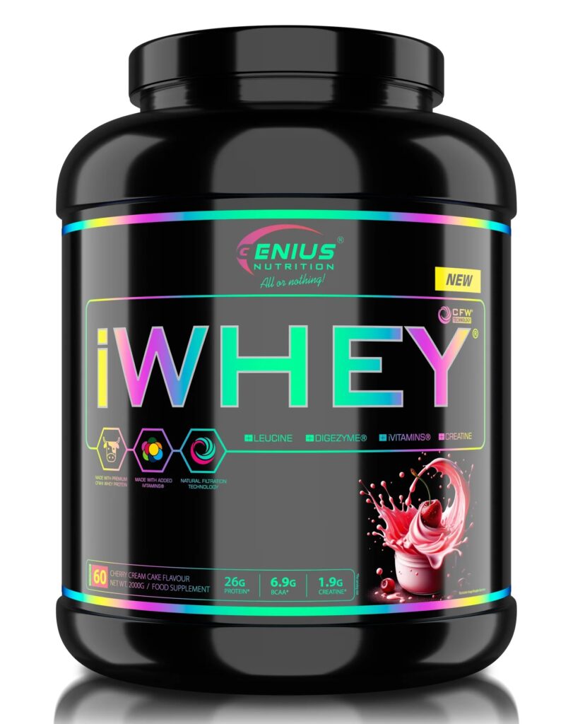 iWhey Protein – Išrūgų baltymų kompleksas | Genius Nutrition | 2000 g - Moksliškai pagrįstas veiksmingumas iWhey Protein – Išrūgų baltymų kompleksas | Genius Nutrition | 2000 g | Klinikinio lygio ilgaamžiškumo protokolas, Visos Prekės ir |2| Super Sale papildas.