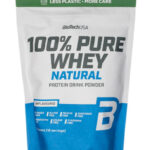 "100% Pure Whey Natural" Beskonis 100% Natūralus Išrūgų Baltymų Koncentratas ‘BioTech USA’ (1000g)