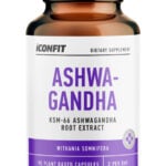 "Ashwagandha" KSM-66 Ašvaganda 'Iconfit Nutrition' (90kaps/45porc)