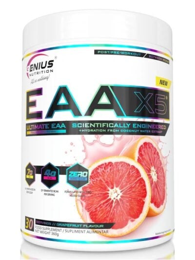 EAA X5 esminių aminorūgščių mišinys 360 g – Genius Nutrition