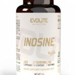 Inosine 500mg – ribozės junginys sportuojantiems | Evolite | 60 kapsulių