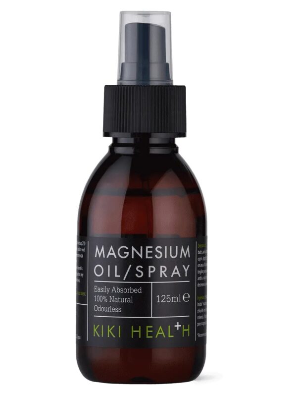KIKI Health Magnesium Oil 125 ml – Zechstein magnio purškalas, transderminis magnis