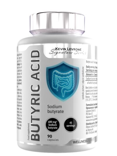 Kevin Levrone Wellness Series Butyric Acid – natrio butirato papildas žarnyno mikrobiotai