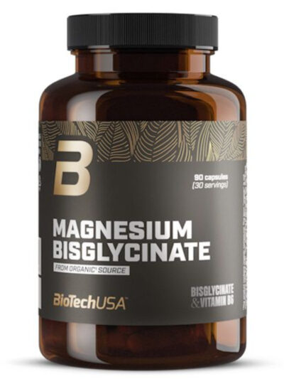 BioTechUSA Magnesium Bisglycinate – magnio bisglicinato kapsulės (90 kapsulių)