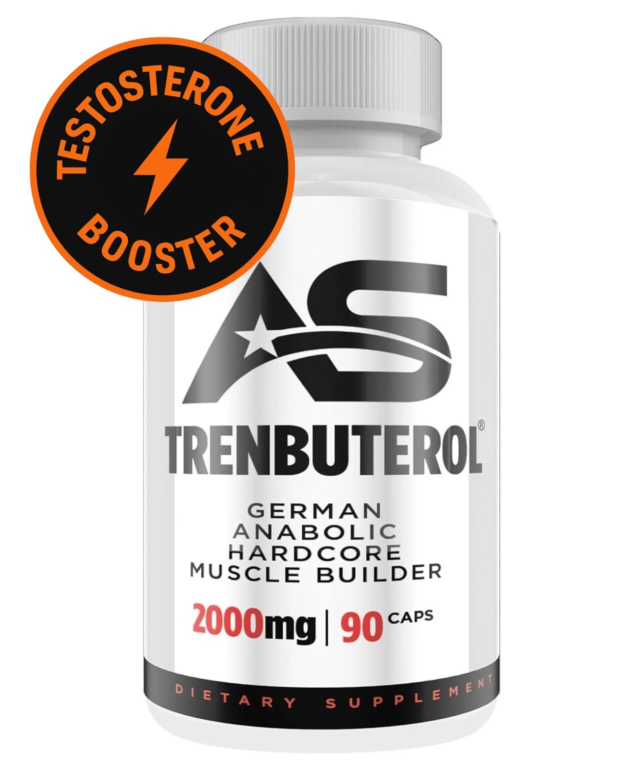 Trenbuterol – Herbal Complex for Men | American Supps (90 caps.) - Scientifically Proven Effectiveness Trenbuterol – Herbal Complex for Men | American Supps (90 caps.) | Clinical Grade Longevity Protocol, Muscle Hypertrophy and Immune Boosting Supplement.