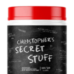 Christopher’s Secret Stuff – Pre-workout kompleksas | RAW Nutrition (520 g / 40 porcijų)