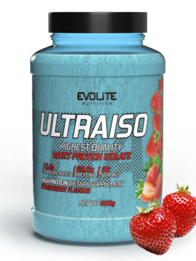 Evolite Nutrition UltraIso Double Chocolate – išrūgų baltymų izoliatas (900 g)