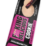 Fitking Cookie Peanut Butter Raspberry Jelly – žemės riešutų sviesto ir aviečių skonio sausainiai be cukraus | AllNutrition (128 g)